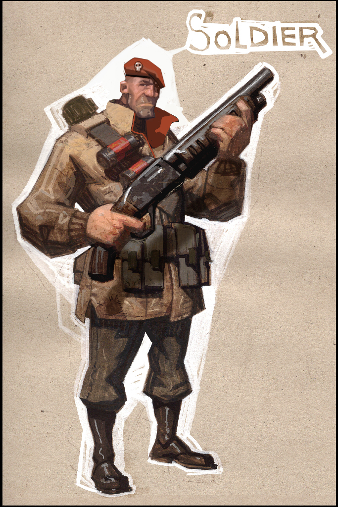 moby franck TF2 soldier design | Team fortress, Team fortress 2 ...